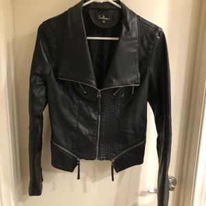 Black Leatherette Jacket